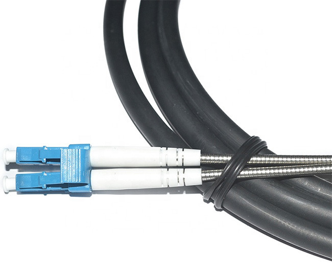 CPRI Optical Wire Cable 2 Core Hight Strength Kevlar Yarn Member Round Construction