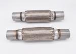 Metal Ss201 Ss409 Wire Braided Hose 45mmx152mmx 252mm Stainless Steel Exhaust