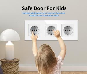 China Offices Homes Electrical Wall Socket Round Box Wall Mounted Socket wholesale