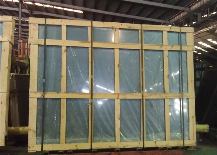 Decorative Clear Insulated Glass , Thermal Insulation Glass For Commercial Buildings
