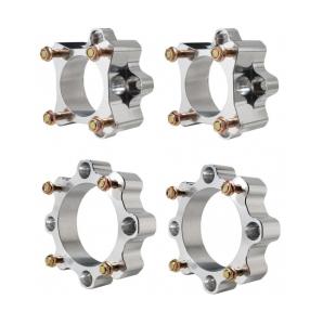 China Aluminum Quad Wheel Spacers , High Precision Silver Utv Wheel Spacers wholesale