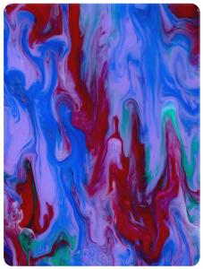 China Colored Oil Painting Acrylic Sheet 1/8 inch For Wall Decoration wholesale