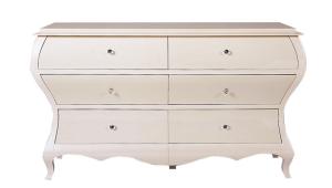 China XY C059 Antique Hand Painted Wooden Cabinets 6 Drawer Country Classic Furniture wholesale