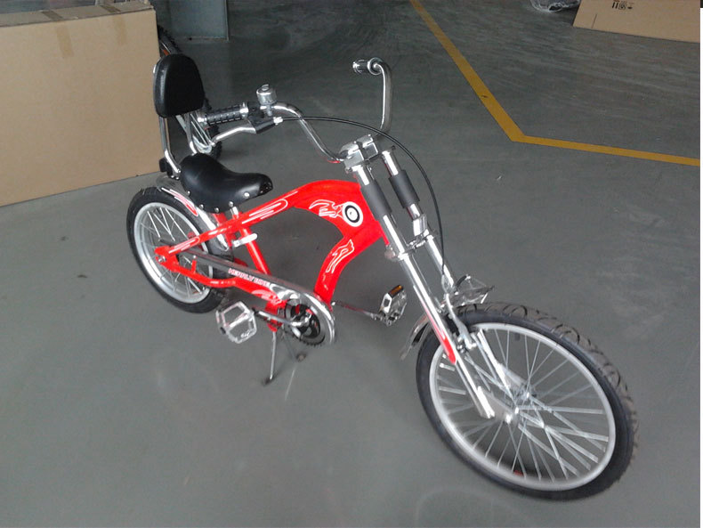 Adult Chopper Bicycles Chopper Pedal Bike with 24-20 Wheel Size and Gross Weight 23KG