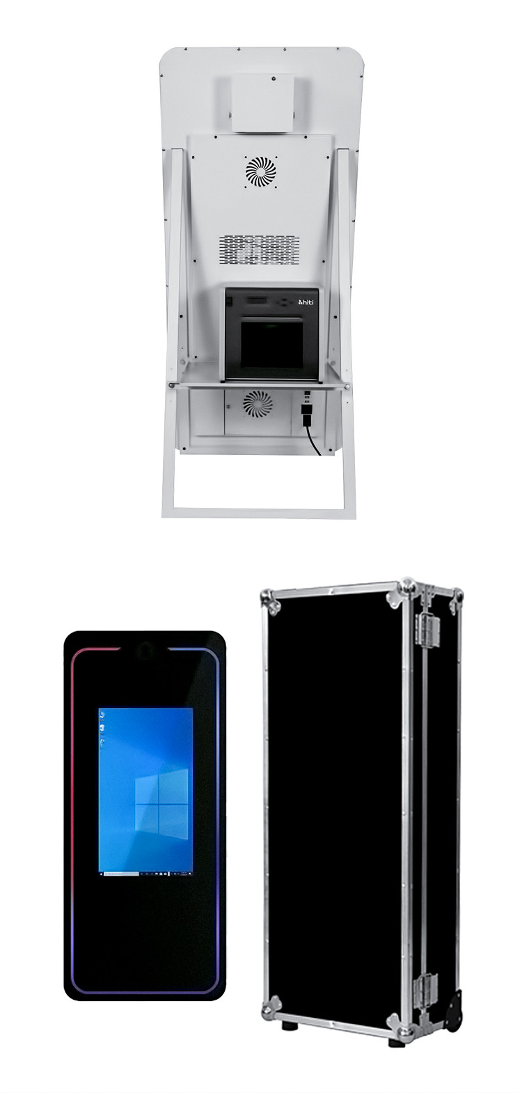 Camera Magic Mirror Photo Booth Led Frame Screen Case Transport Magic Selfie Mirror