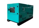 Soundproof 12kw / 15kva Fawde Diesel Power Generator Set AC 3 Phase Water