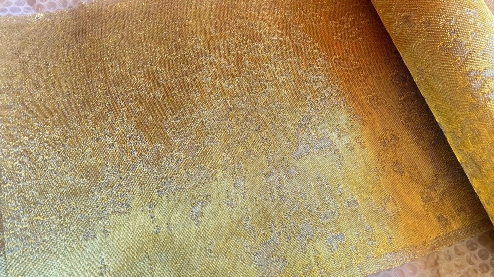 Metallic Glass Laminated Wire Mesh For Interior Exterior Decoration