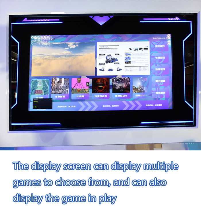 Full Automatic Mode 9D VR Cinema Spaceship Interactive Amusement Commercial Equipment