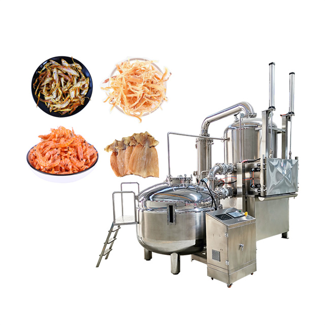Commercial Vacuum Frying Machine Banana Chips French Fries Continuous Vacuum Fryer