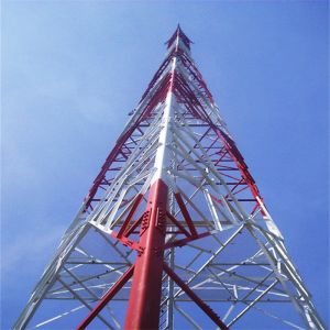 Self-Supporting 3 Legged 4-Legged Lattice Tower Iron Telecommunication Tower