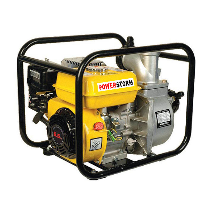3" Water Pump Powered by 6.5HP Gasoline Engine