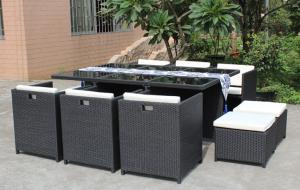 China 9pc Outdoor wicker dinning table &amp; chair--16203 wholesale