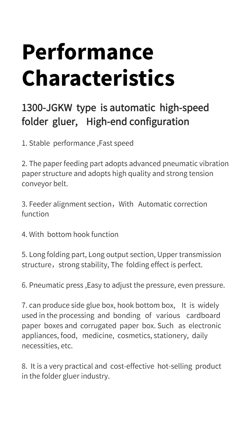 380V Corrugated Box Dual- Lock Bottom Paper Box Folder Gluer Machine for and 2-3 Layers