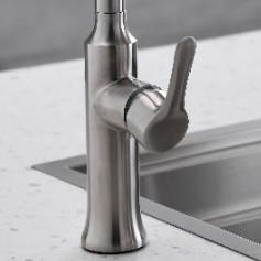 China Kitchen Infrared Sensor Water Tap Ceramic Drip Free Cartridge Smart Sink Faucet wholesale