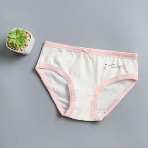 China 130cm White Children'S Cotton Underwear Briefs Head For Girls wholesale