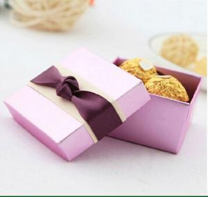 China Folding Rigid Chocolate Boxes Retail Packaging Gift Boxes Fancy Paper wholesale