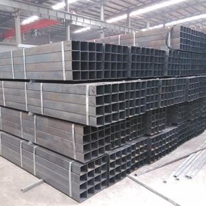 China Square Mild Steel Pipe Tube Hollow Section 3x3 4x4 4x8 Size wholesale