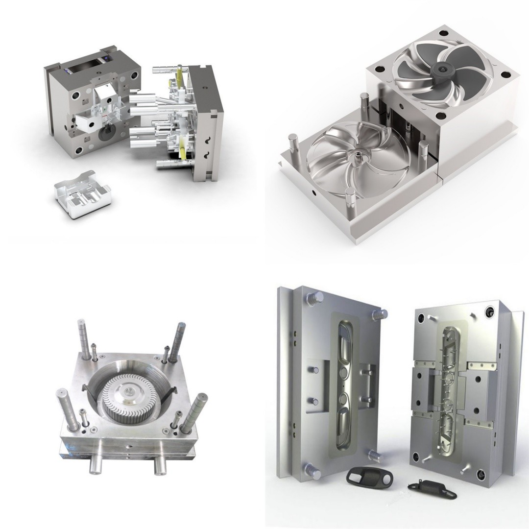 Single Multiple Cavities Plastic Injection Moulding Service PP ABS PE PVC PC