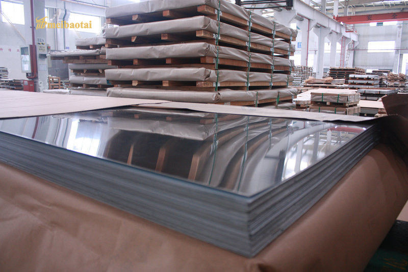 Cold Rolled 430 410 Stainless Steel Plate 2B BA NO.4 Mirror Poilsh