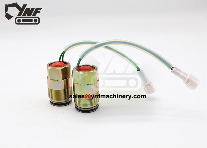 Solenoid Valve Parts Safety Lock Solenoid Valve For Kato HD800-7