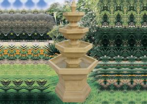 China 61 Inch Four Tiers Landscape Tiered Water Fountain wholesale