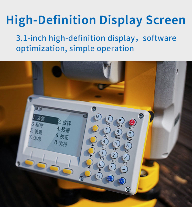 NTS-332R15B Robotic Total Station 1500m Reflectorless 3 Accuracy
