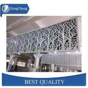 China Beauty Pattern Aluminum Curtain Wall Exterior Perforated Facade Panel wholesale