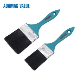 China Oil Painting Thick Paint Brush , Tin Plate Ferrule Commercial Paint Brushes wholesale