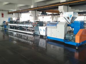 Blue Color Plastic Strap Making Machine Pp Strap Production Line 50-80kg/Hr Capacity