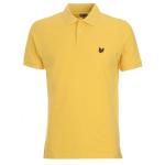 Banana Cream Mens Dressy Polo Shirts , Anti - Pilling Short Sleeve Polo For Men
