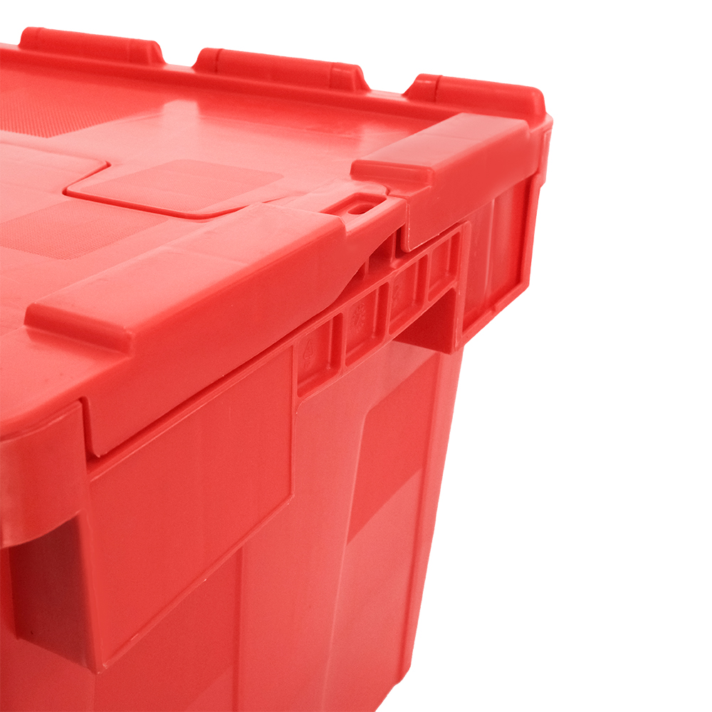 Transportation Packaging Solution Stackable Plastic Moving Crate with Customized Logo