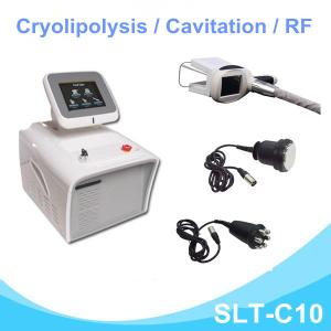 China Mini Cryotherapy Fat Freezining Machine With Cavitation / Radio Frequency wholesale