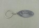 Pewter Stamped, Die Spinning, Injection Scuba Diving Promotional Keychain,