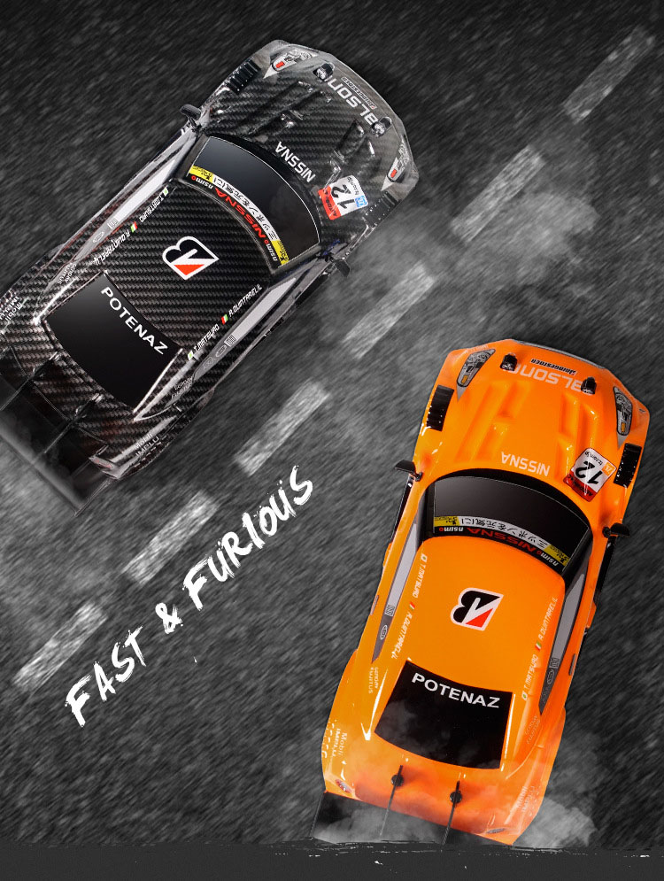 Speed Racing 2.4G Race Car Model Children's Boy Toy GTR with Plastic Body and USB Cable