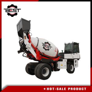 China 4 cubic meters self loading concrete mixer for truck wholesale