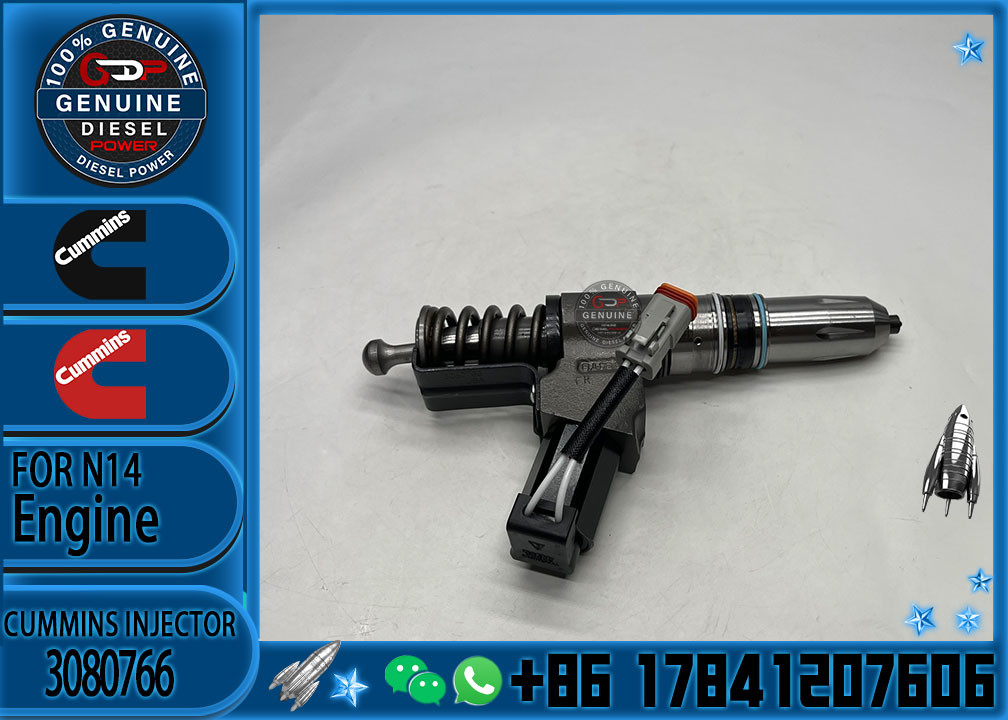 High Quality New Diesel Engine Injector QSNT 3080766 Parts Manufacturing Plants and Retail Industries