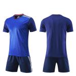 Custom sublimation blank soccer jersey kits with customer's logo