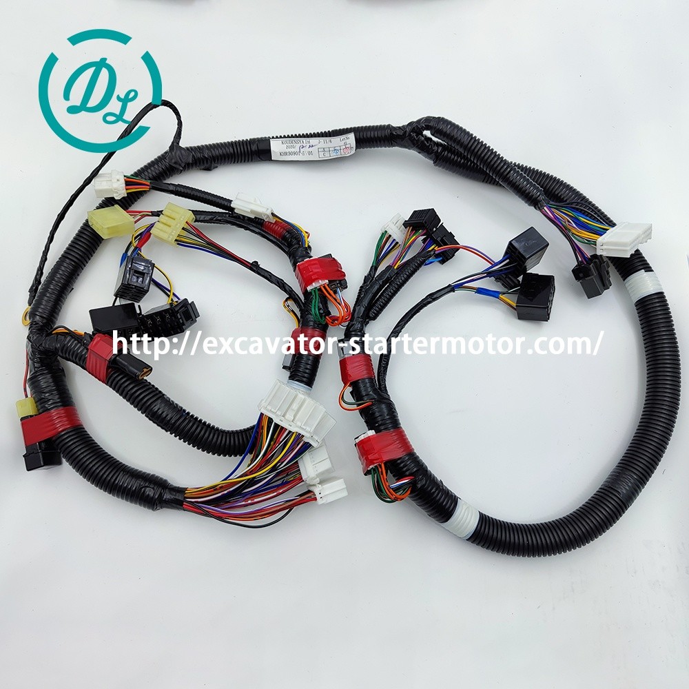 KHR30901 Excavator Spare Parts Sumitomo Control Valve Wire Harness