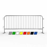 Anping TLWY Galvanised Pedestrian Steel Crowd Control Barriers Powder Coating