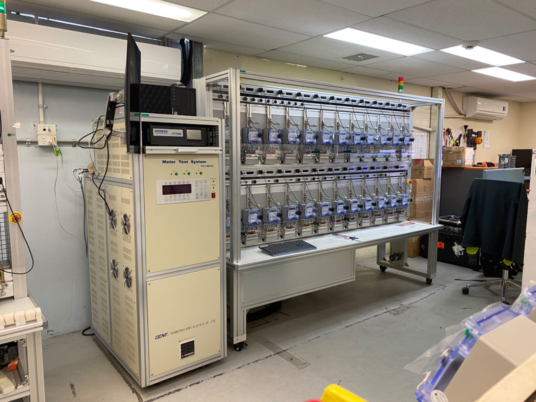 0.02% Accuracy Electricity Meter Test Equipment Precise Single Phase