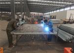 UK standard 38mm vertical tube and horizontal tube 25mm temp construction fence