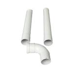 100/60 Mm Standard Aluminium Concentric Flue For Gas Boilers Stoves High