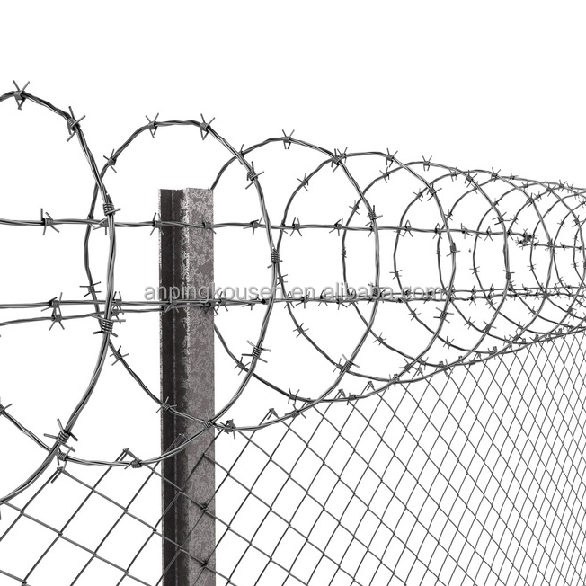 Airport Perimeter Security Electric Fence with Heat Treatment and Waterproof Design