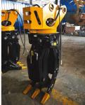360 degree rotation wood graple log graple rotary hydraulic timber motor