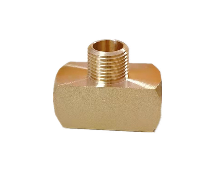 Female Brass Tee Fitting 3/8NPT Male * 3/8NP Male * 3/8NPT