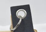 Silver Reflective TPU Keyring Chain Marketing Promotional Gifts