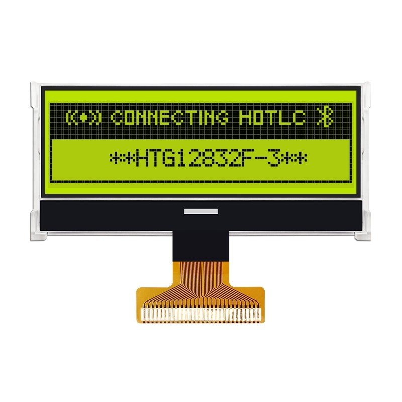 128X32 Graphic COG LCD ST7565R | FSTN + Display With GRAY Backlight/HTG12832F-3