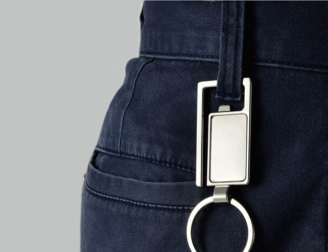 Rectangle Personalized Souvenir Keychains