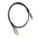 32AWG Conductor Micro HDMI Cable 4k 18Gbps Aluminum Alloy Double Shielded
