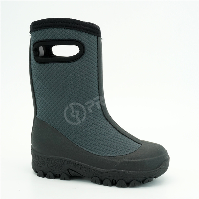 BSCI Womens Warm Rubber Boots , Chemical Resistant Kids Neoprene Rain Boots
